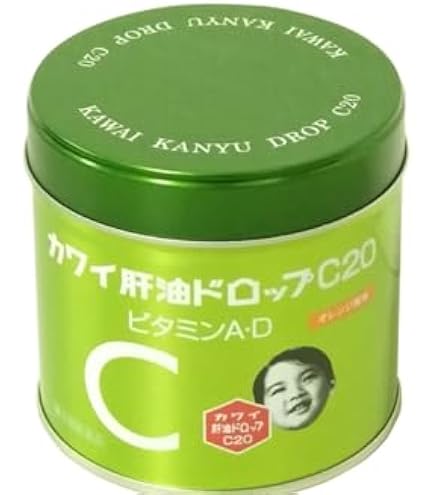 Amazon | 肝油ドロップ 河合（カワイ）ビタミンECドロップ 180粒